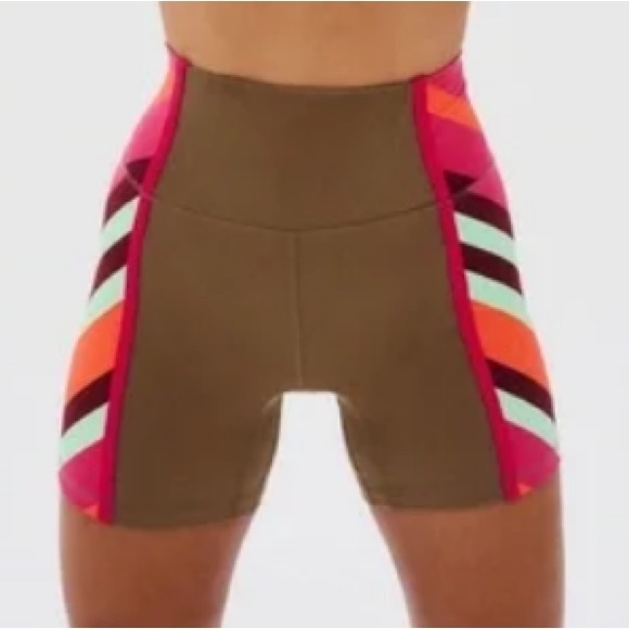 FP Movement by Free People Multicolor Bike Shorts - Picture 1 of 5